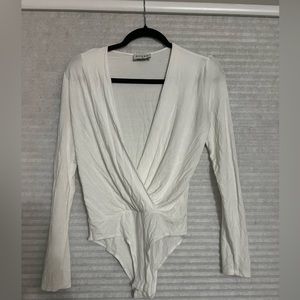 Red Dress Boutique - Nights With You Ivory Bodysuit